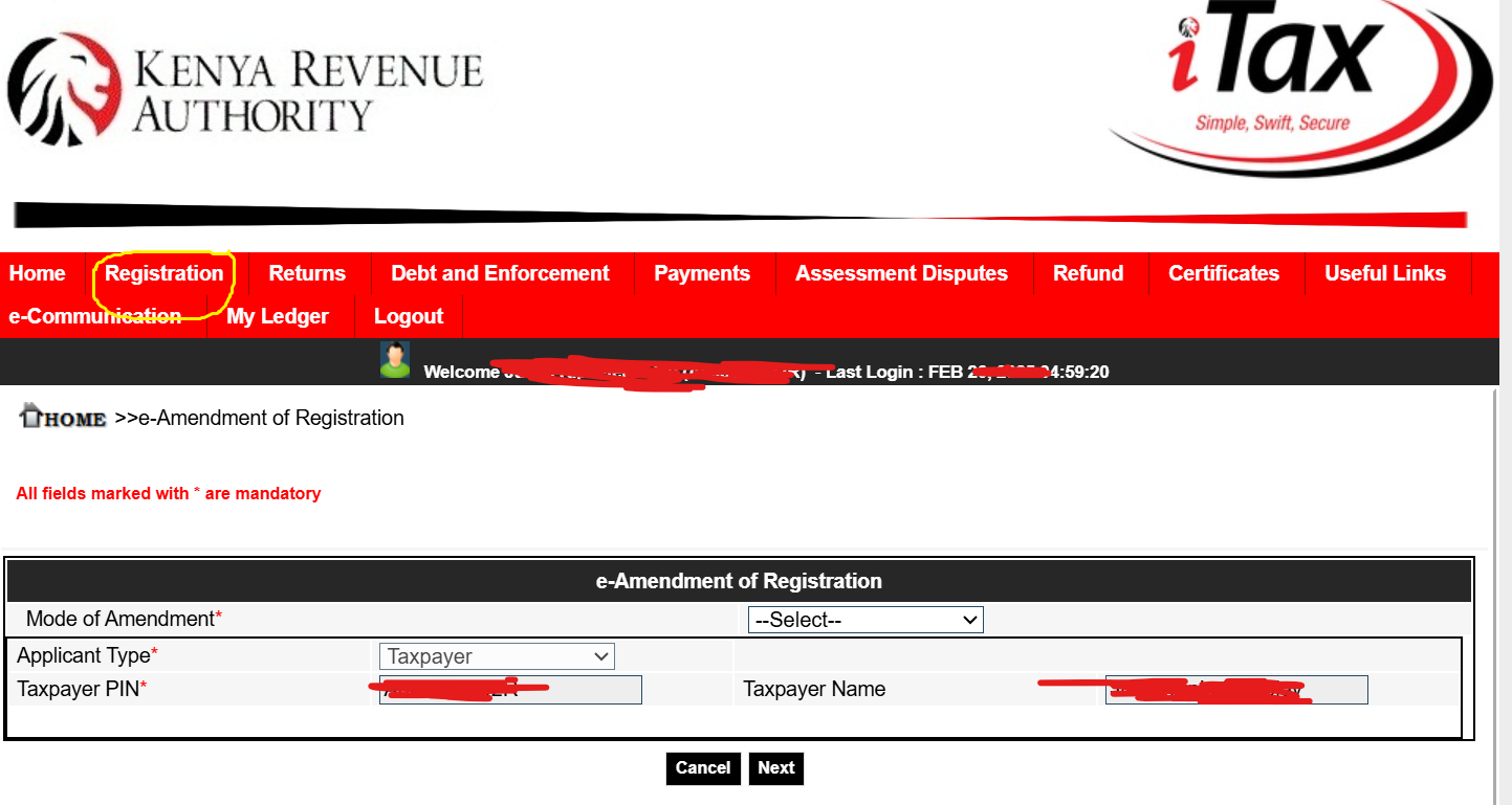 How to Change Your KRA PIN Details Online: A Step-by-Step Guide